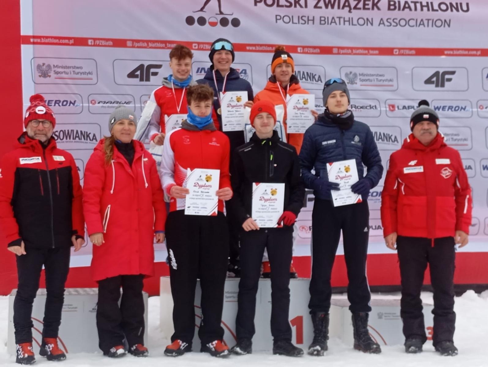 Zdjęcie w galerii na portalu naszwodzislaw.com: Sukcesy UKS Strzał Wodzisław na Pucharze Polski w Biathlonie w Jakuszycach wiadomości z regionu