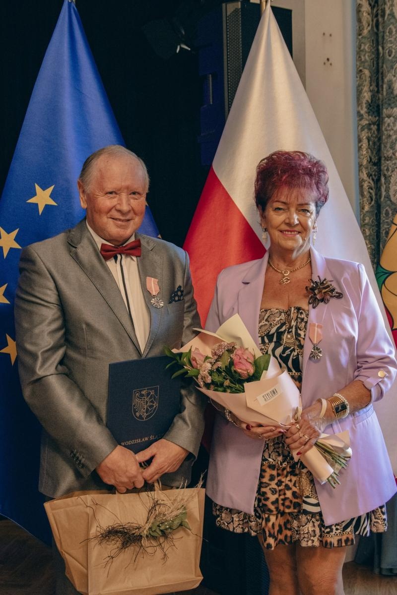 Zdjęcie w galerii na portalu naszwodzislaw.com: Małżonkowie świętowali w Pałacu Dietrichsteinów. Jubileusze w Wodzisławiu Śląskim [FOTO] wiadomości z regionu