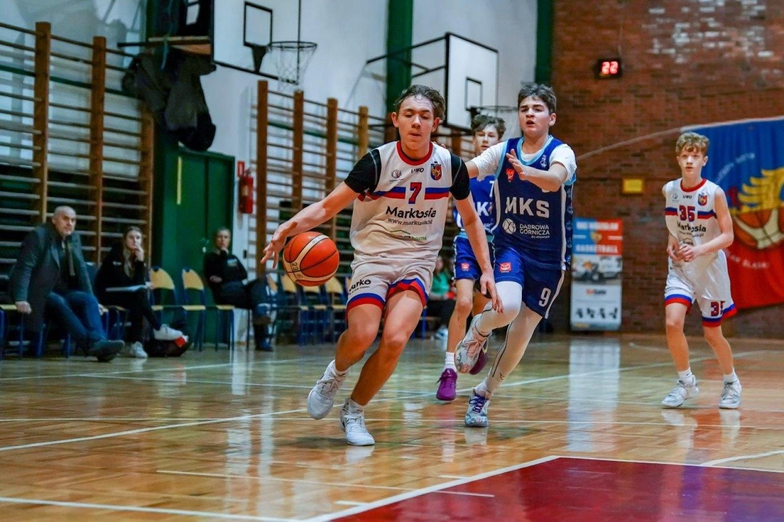 Zdjęcie w galerii na portalu naszwodzislaw.com: Koszykarze MKS Wodzisław z pierwszą wygraną w fazie play-off wiadomości z regionu