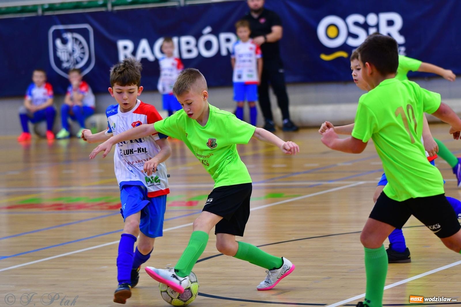 Zdjęcie w galerii na portalu naszwodzislaw.com: Piłkarska rywalizacja rocznika 2016. Kolejny turniej fundacji Junior Trening [FOTO] wiadomości z regionu