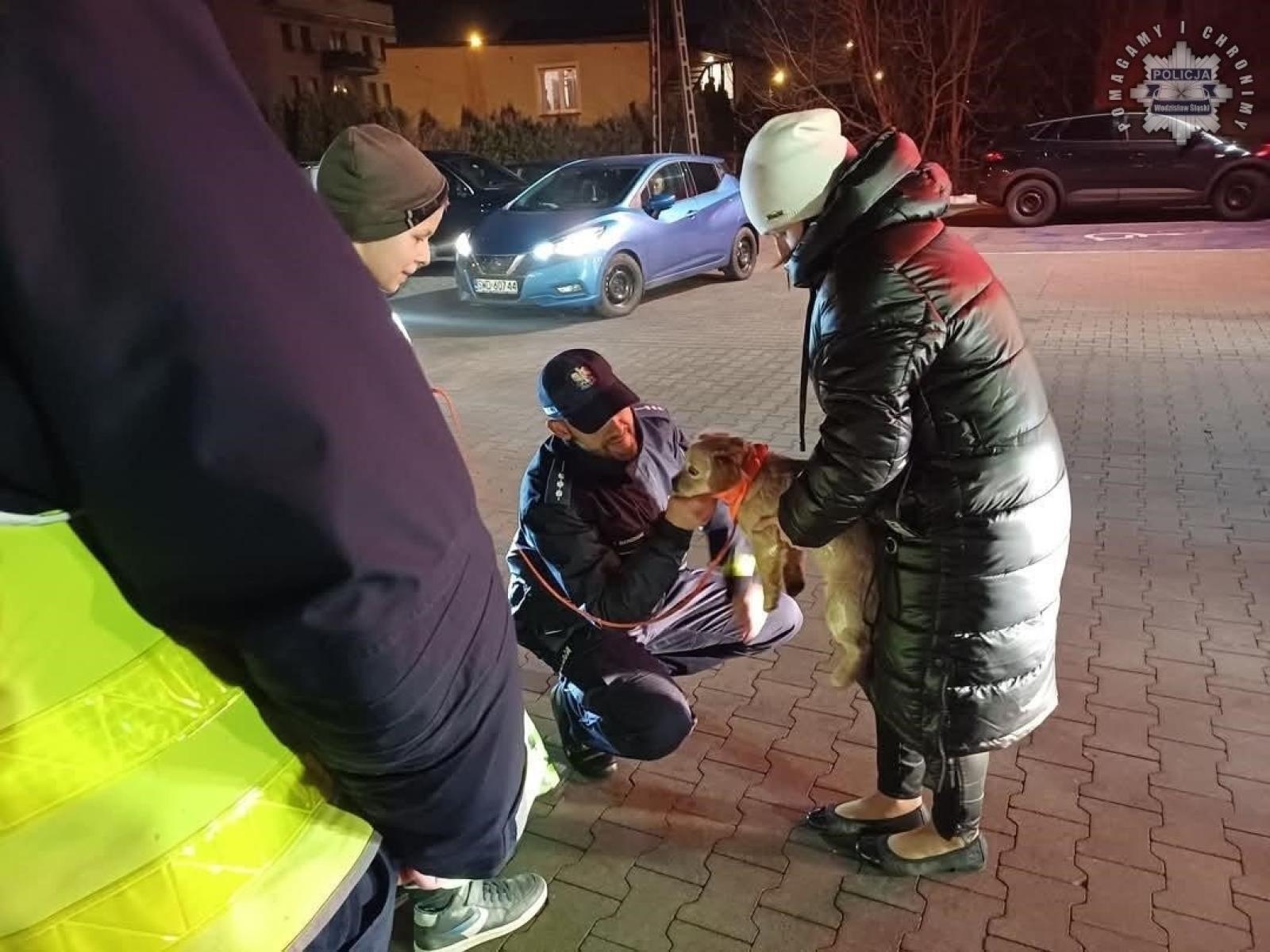 Zdjęcie w galerii na portalu naszwodzislaw.com: Jak dobrze Cię widzieć. Wodzisławscy policjanci zadbali, aby piesi w Godowie byli widoczni wiadomości z regionu