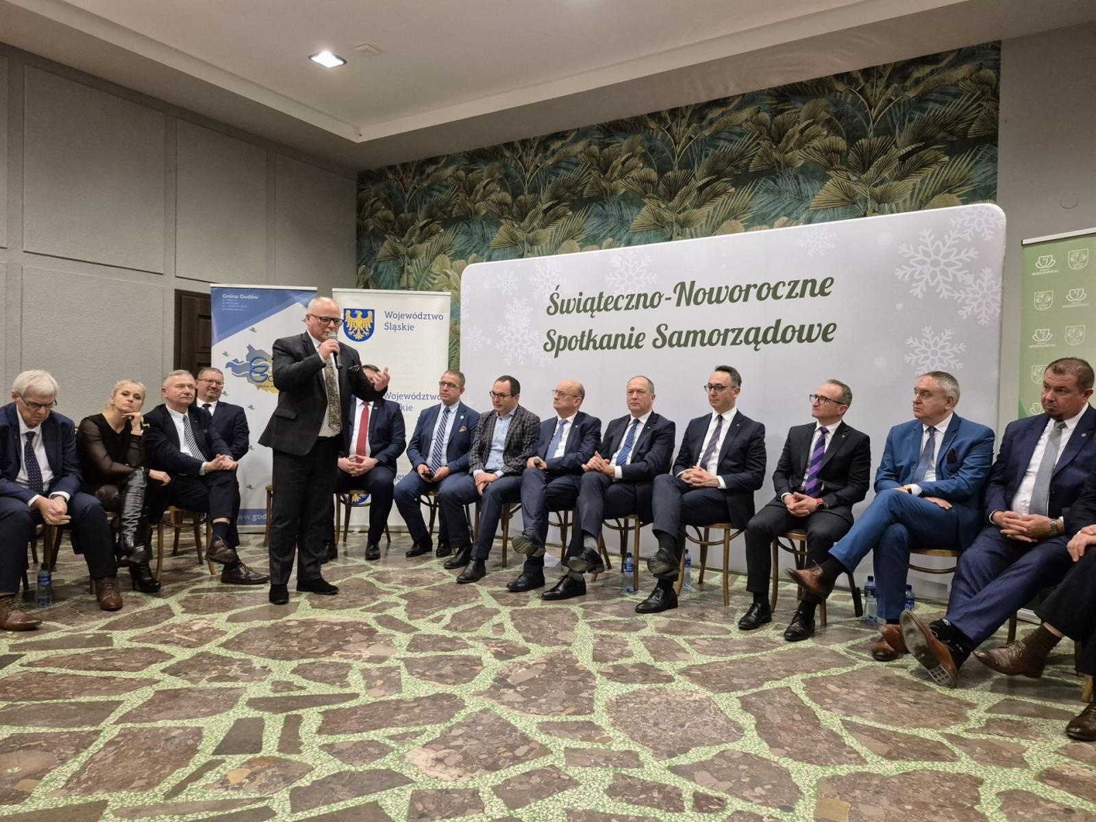 Zdjęcie w galerii na portalu naszwodzislaw.com: Spotkanie noworoczne samorządowców w Gołkowicach wiadomości z regionu
