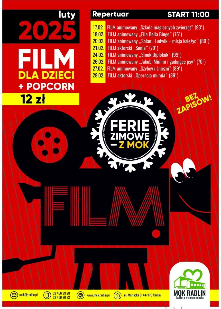 Zdjęcie w galerii na portalu naszwodzislaw.com: Ferie zimowe w radlińskim MOK [OFERTA ZAJĘĆ] wiadomości z regionu