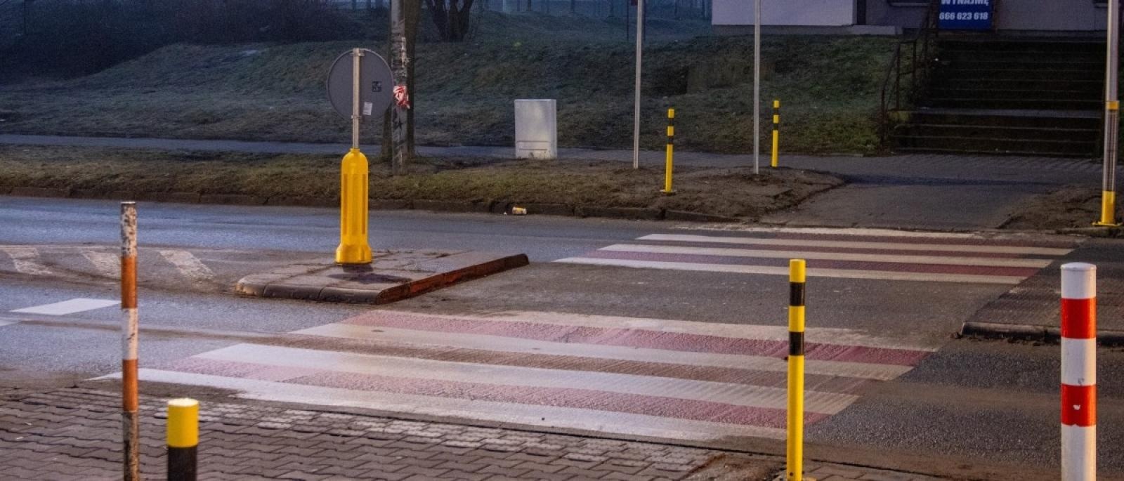 Zdjęcie w galerii na portalu naszwodzislaw.com: Bezpieczniej na pasach przy ul. 26 Marca w Wodzisławiu Śląskim wiadomości z regionu