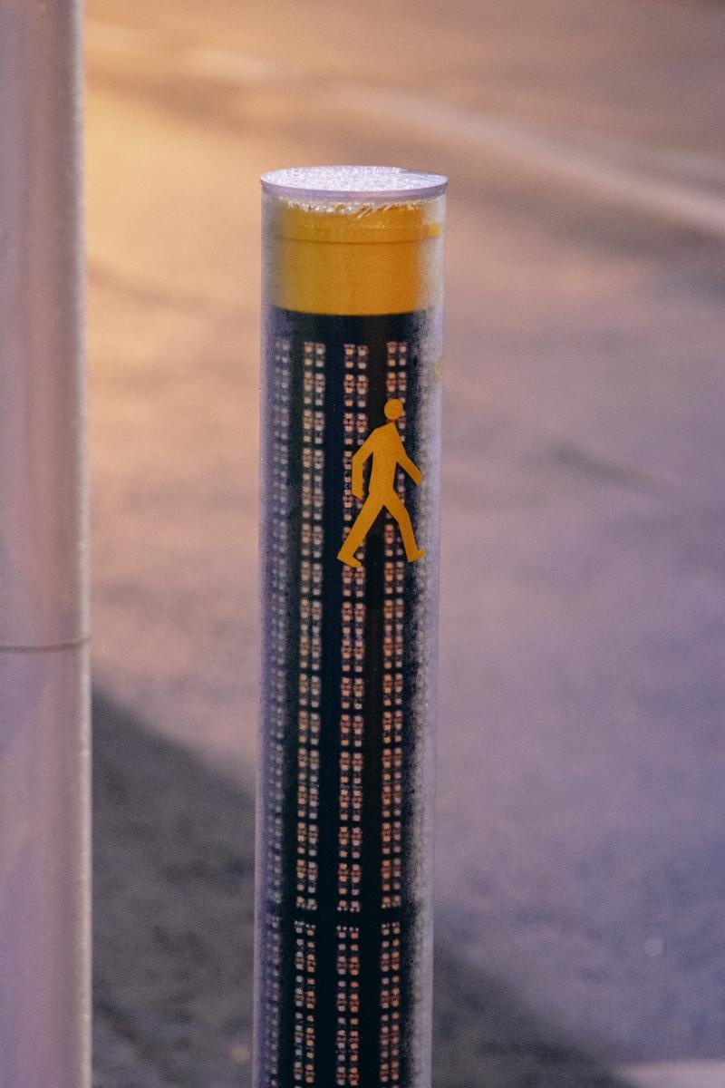 Zdjęcie w galerii na portalu naszwodzislaw.com: Bezpieczniej na pasach przy ul. 26 Marca w Wodzisławiu Śląskim wiadomości z regionu