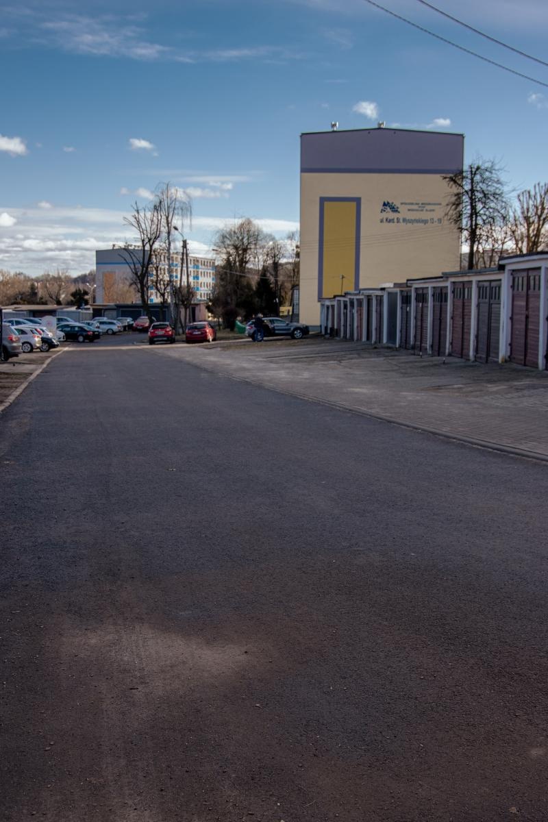 Zdjęcie w galerii na portalu naszwodzislaw.com: Zakończono przebudowę drogi bocznej przy ul. Wyszyńskiego wiadomości z regionu