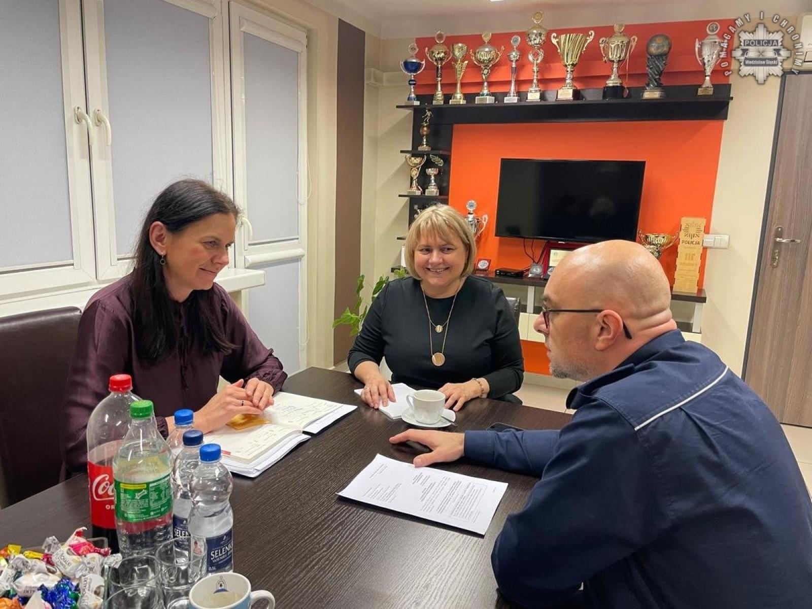 Zdjęcie w galerii na portalu naszwodzislaw.com: Wodzisławski komendant zorganizował spotkanie w sprawie klas mundurowych wiadomości z regionu