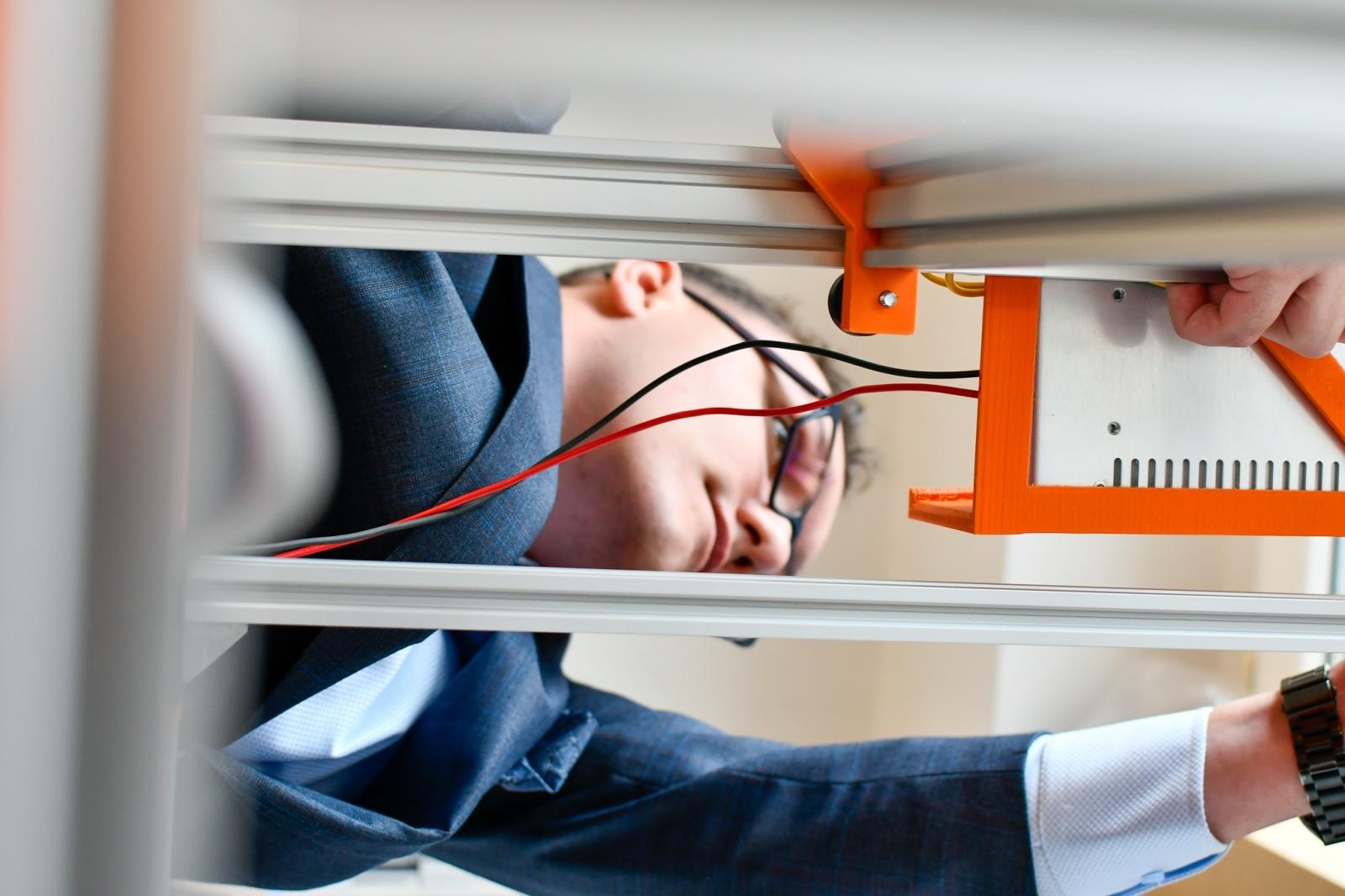 Zdjęcie w galerii na portalu naszwodzislaw.com: Architekci przyszłości z raciborskiej Akademii. Przegląd projektów inżynierskich wiadomości z regionu