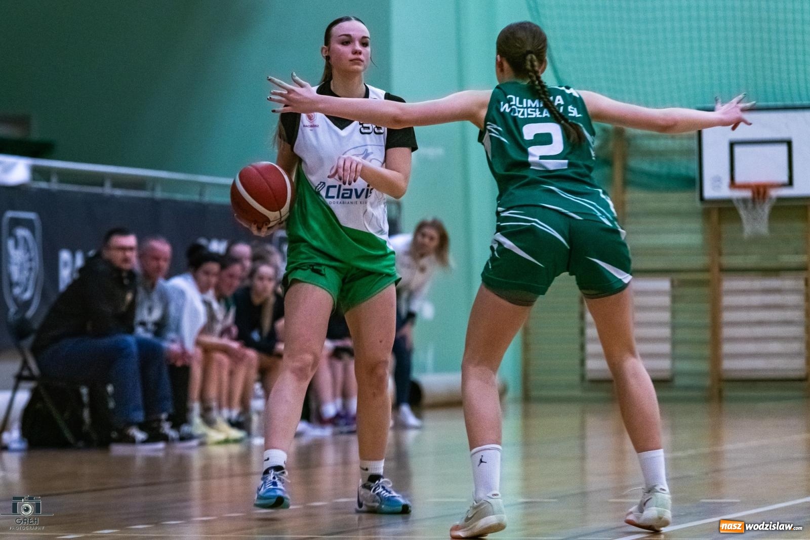 Zdjęcie w galerii na portalu naszwodzislaw.com: Koszykarskie derby regionu dla wodzisławskiej Olimpii [FOTO i WIDEO] wiadomości z regionu