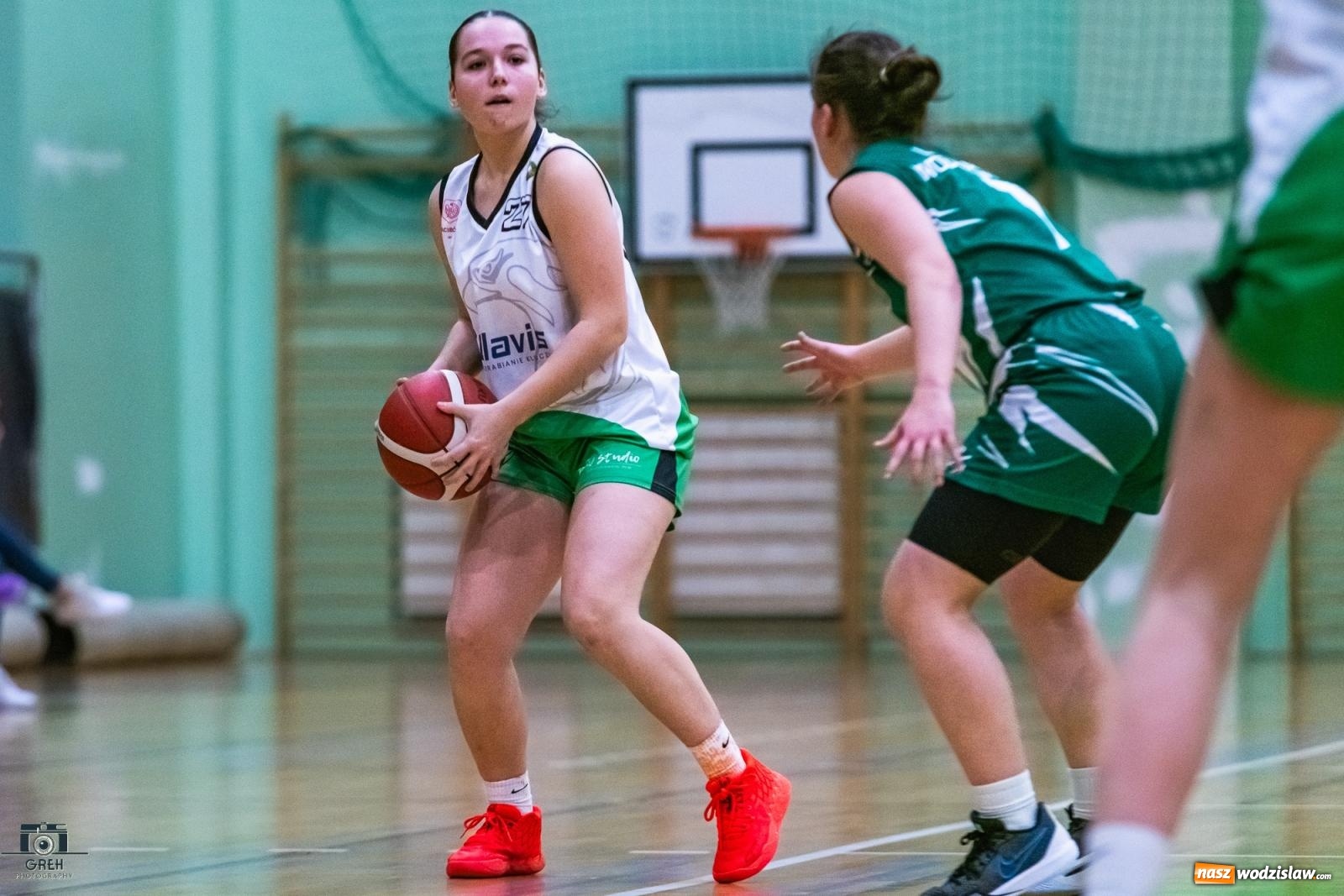 Zdjęcie w galerii na portalu naszwodzislaw.com: Koszykarskie derby regionu dla wodzisławskiej Olimpii [FOTO i WIDEO] wiadomości z regionu