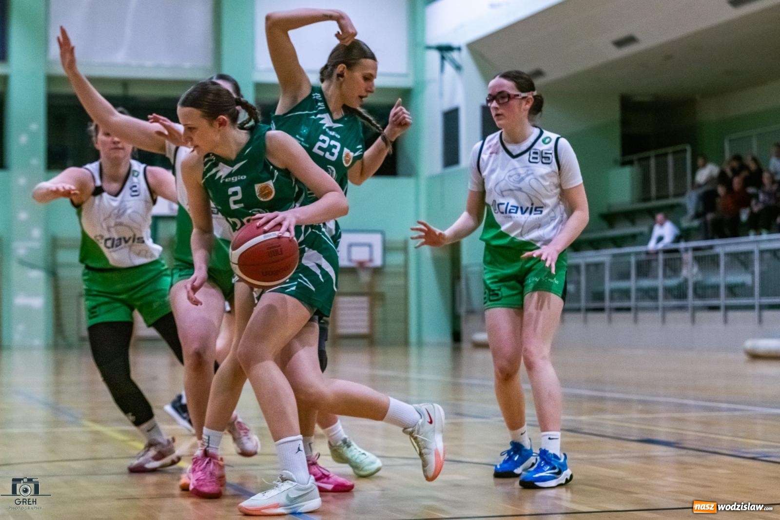 Zdjęcie w galerii na portalu naszwodzislaw.com: Koszykarskie derby regionu dla wodzisławskiej Olimpii [FOTO i WIDEO] wiadomości z regionu