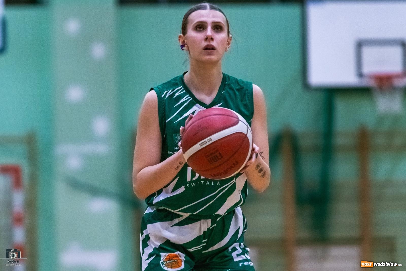 Zdjęcie w galerii na portalu naszwodzislaw.com: Koszykarskie derby regionu dla wodzisławskiej Olimpii [FOTO i WIDEO] wiadomości z regionu