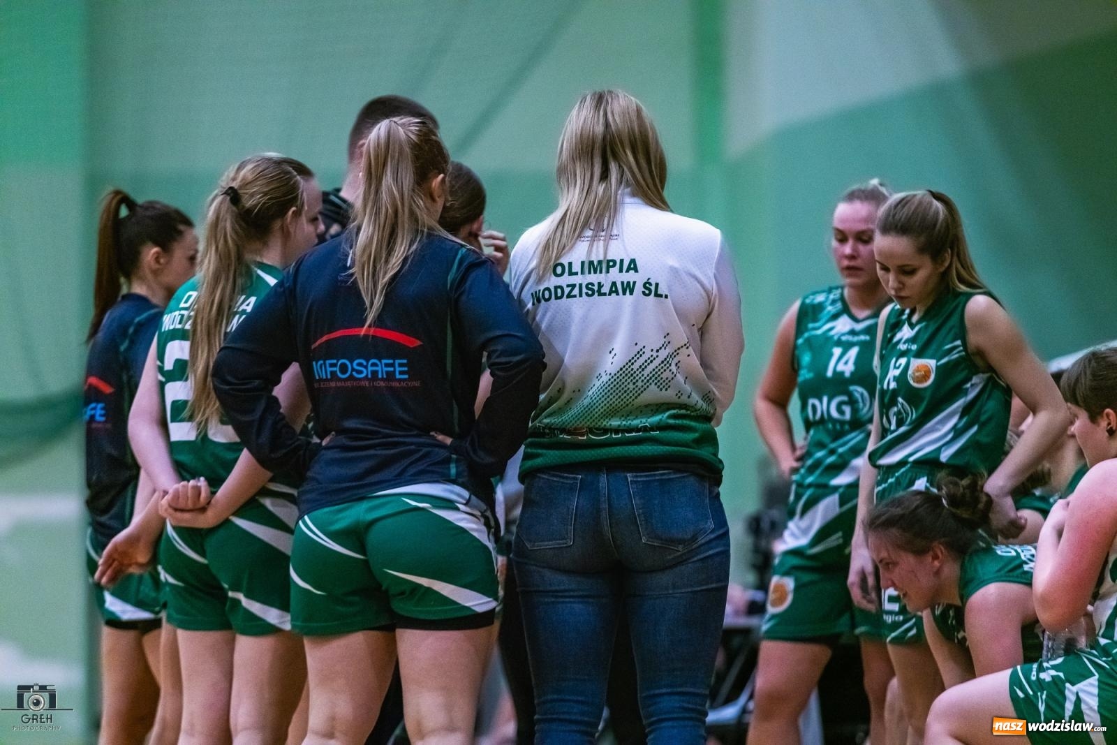 Zdjęcie w galerii na portalu naszwodzislaw.com: Koszykarskie derby regionu dla wodzisławskiej Olimpii [FOTO i WIDEO] wiadomości z regionu