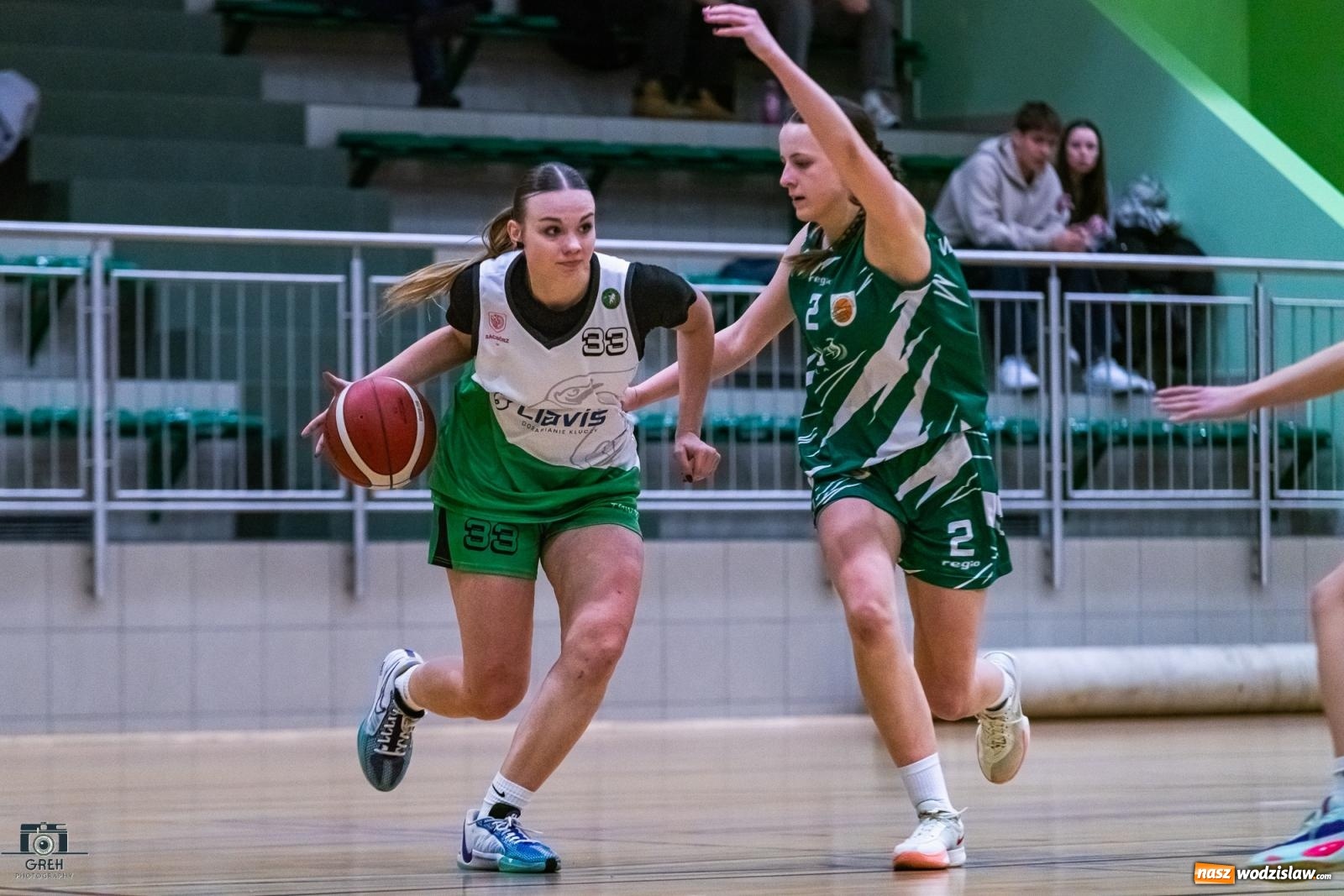 Zdjęcie w galerii na portalu naszwodzislaw.com: Koszykarskie derby regionu dla wodzisławskiej Olimpii [FOTO i WIDEO] wiadomości z regionu