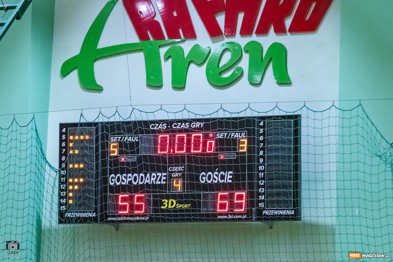 Zdjęcie w galerii na portalu naszwodzislaw.com: Koszykarskie derby regionu dla wodzisławskiej Olimpii [FOTO i WIDEO] wiadomości z regionu