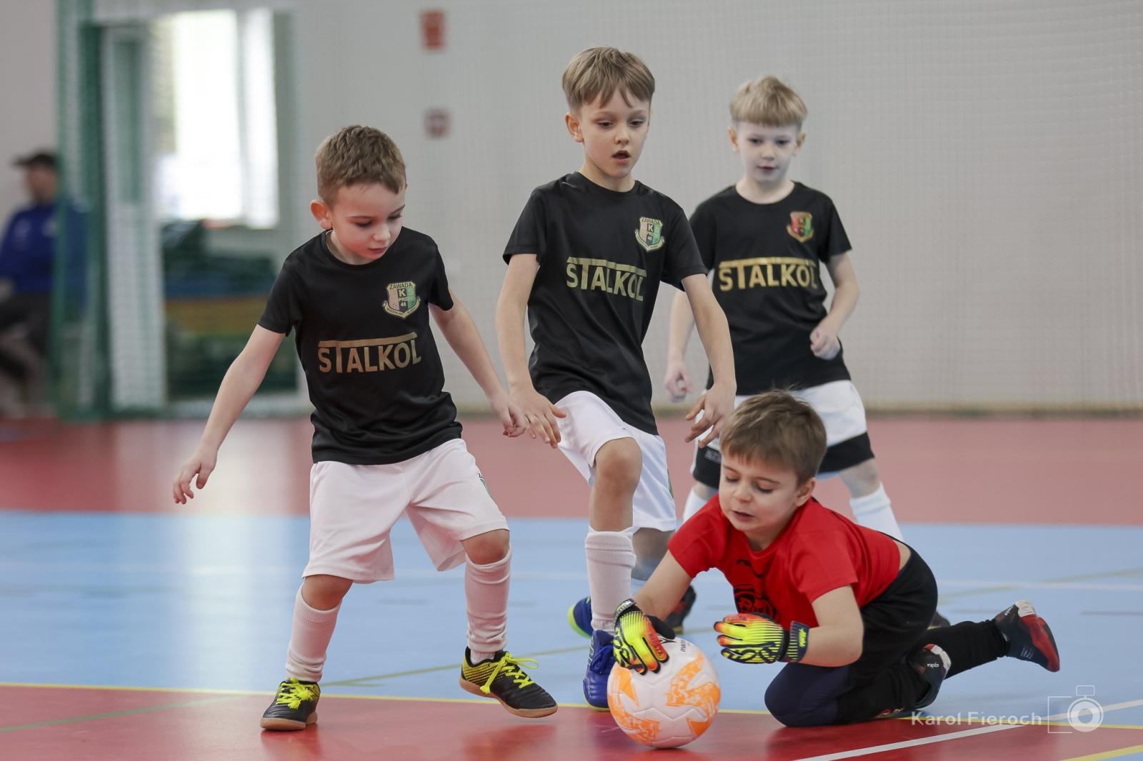 Zdjęcie w galerii na portalu naszwodzislaw.com: Zacięta rywalizacja młodych piłkarzy w Krzanowicach [FOTO] wiadomości z regionu