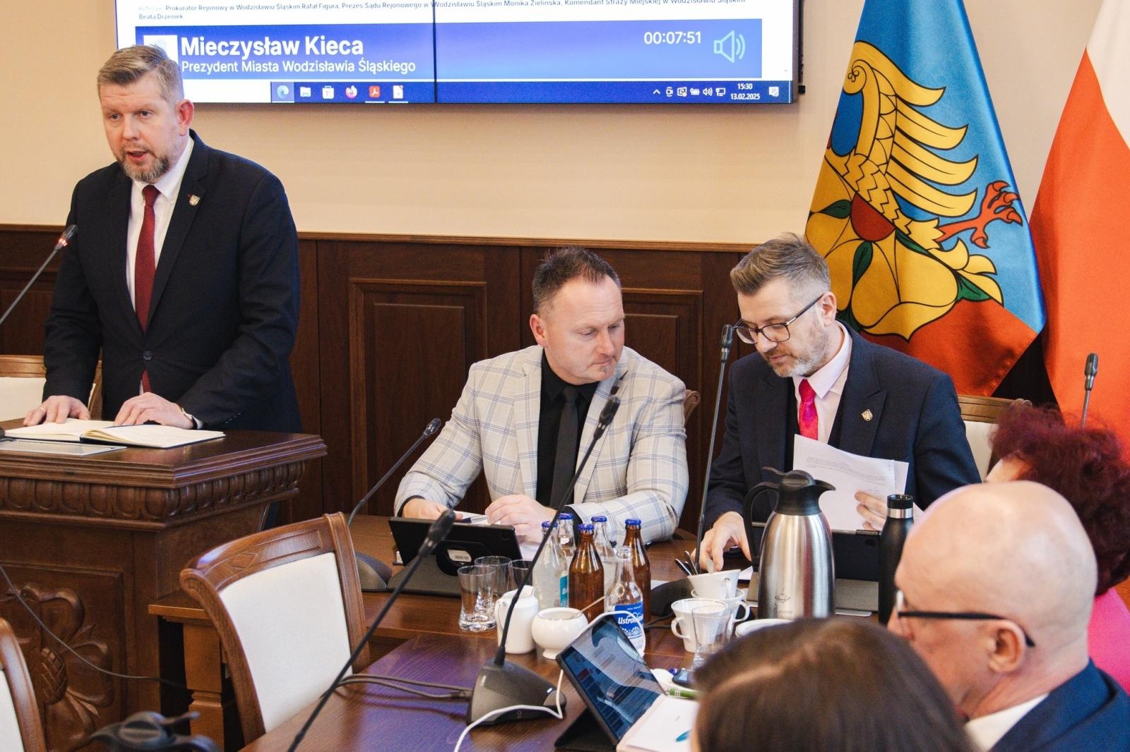 Zdjęcie w galerii na portalu naszwodzislaw.com: Mniej komisji Rady Miasta w Wodzisławiu Śląskim wiadomości z regionu