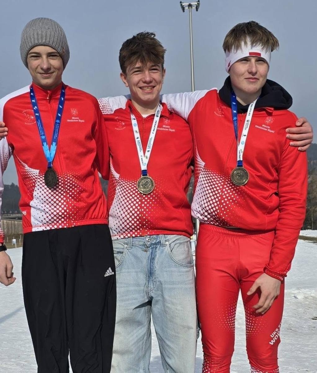 Zdjęcie w galerii na portalu naszwodzislaw.com: Olimpiada Młodzieży w Kościelisku. Wspaniałe osiągnięcia biathlonistów UKS Strzał Wodzisław wiadomości z regionu