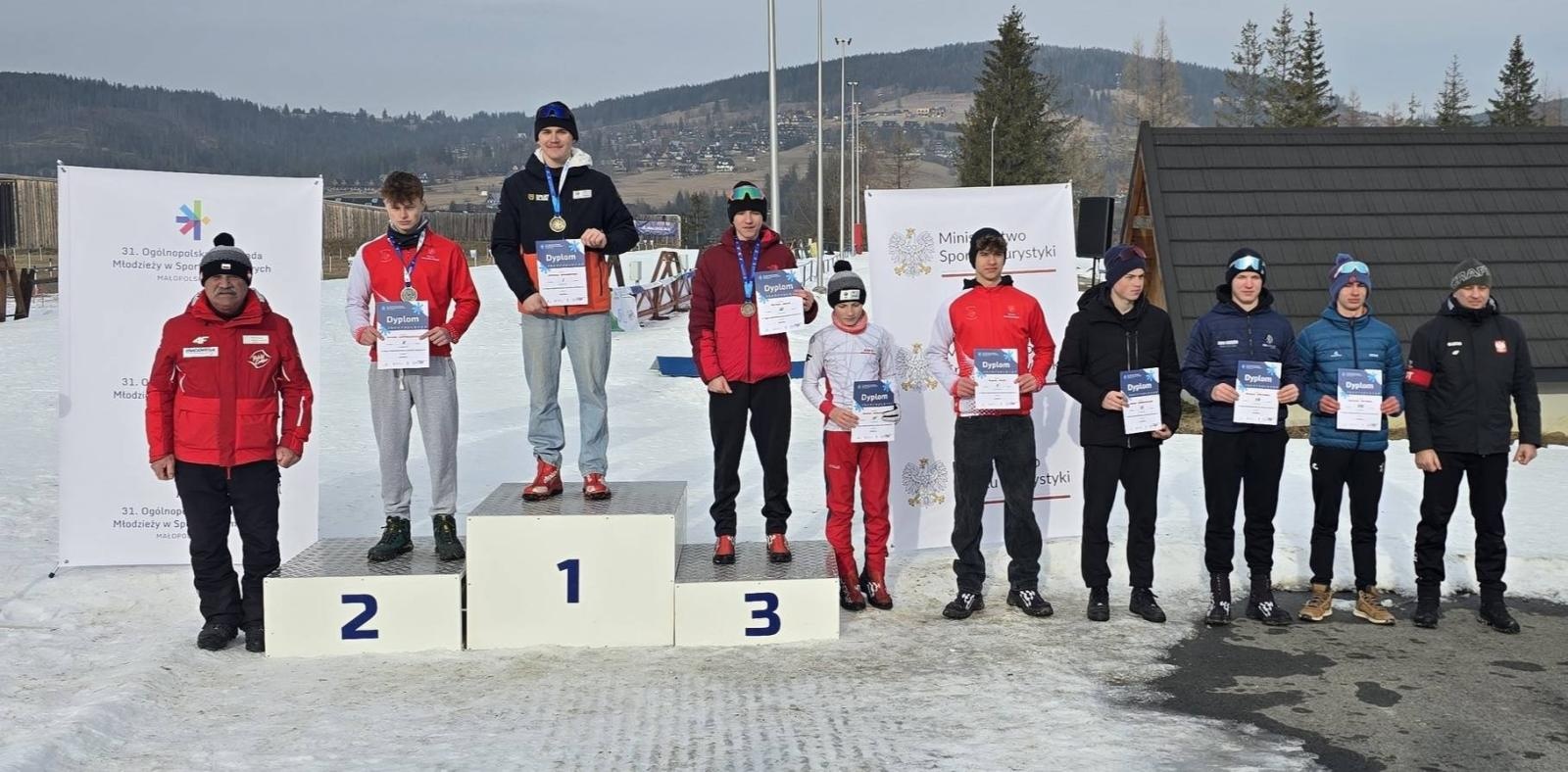 Zdjęcie w galerii na portalu naszwodzislaw.com: Olimpiada Młodzieży w Kościelisku. Wspaniałe osiągnięcia biathlonistów UKS Strzał Wodzisław wiadomości z regionu