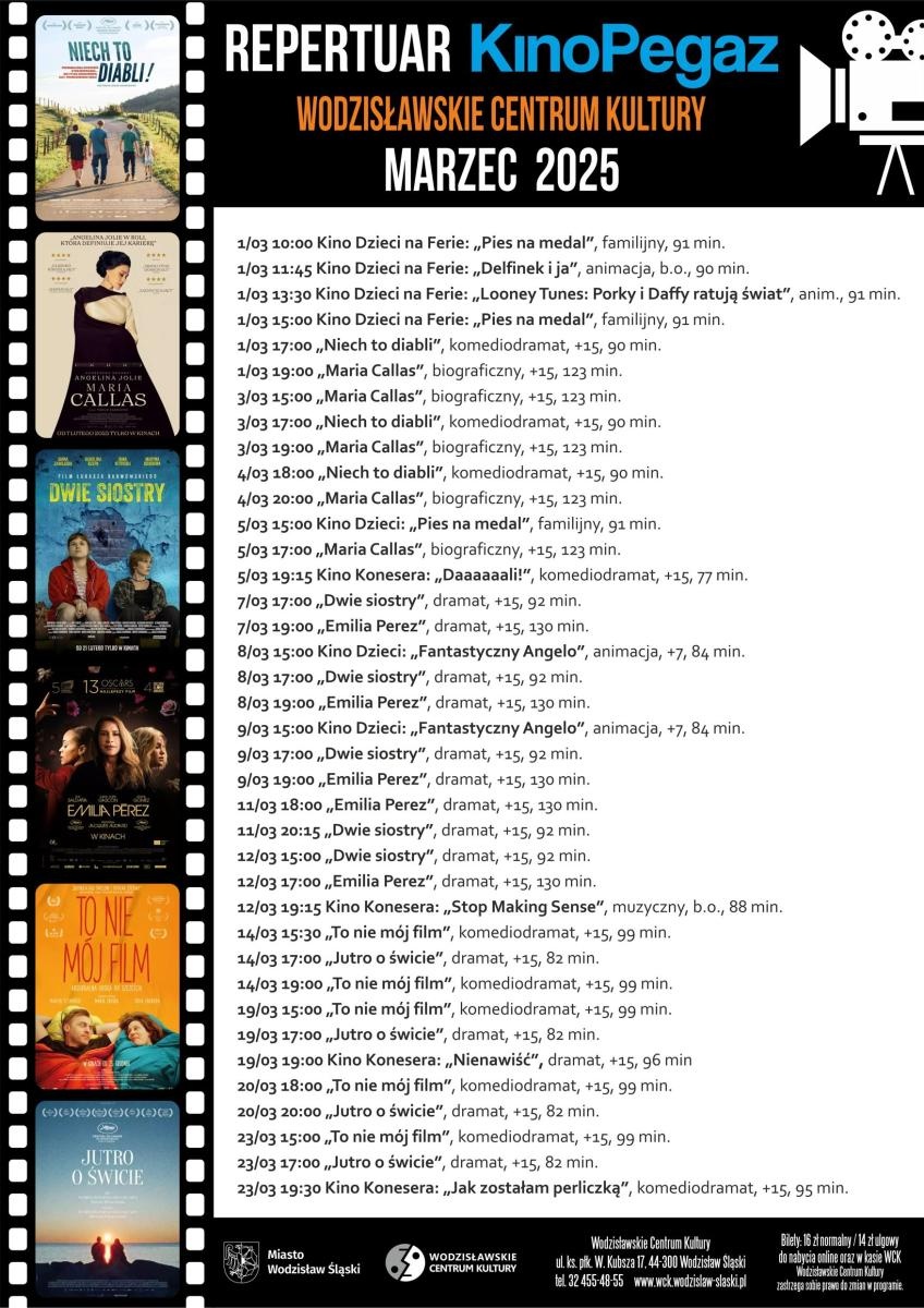 Zdjęcie w galerii na portalu naszwodzislaw.com: Marzec w WCK. Sprawdź harmonogram wydarzeń wiadomości z regionu