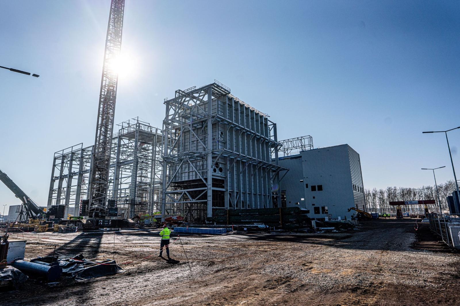 Zdjęcie w galerii na portalu naszwodzislaw.com: Milowy krok w budowie bloku gazowo-parowego PGE Nowy Rybnik wiadomości z regionu