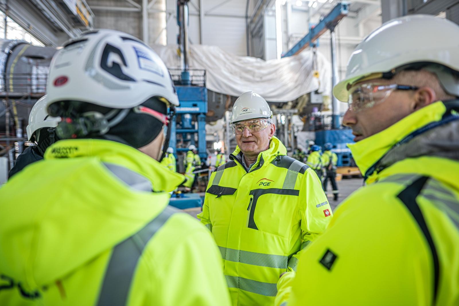 Zdjęcie w galerii na portalu naszwodzislaw.com: Milowy krok w budowie bloku gazowo-parowego PGE Nowy Rybnik wiadomości z regionu