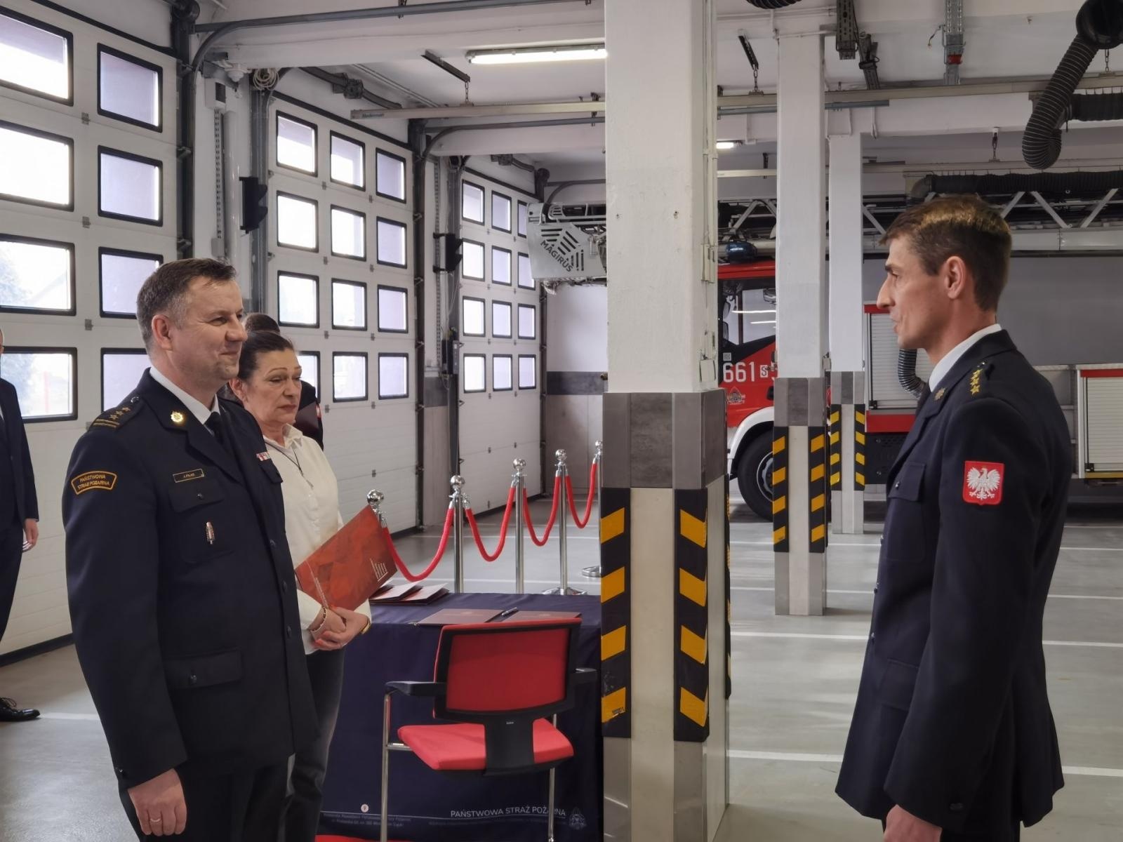 Zdjęcie w galerii na portalu naszwodzislaw.com: Podsumowania, podziękowania i ślubowania. Narada roczna u strażaków wiadomości z regionu