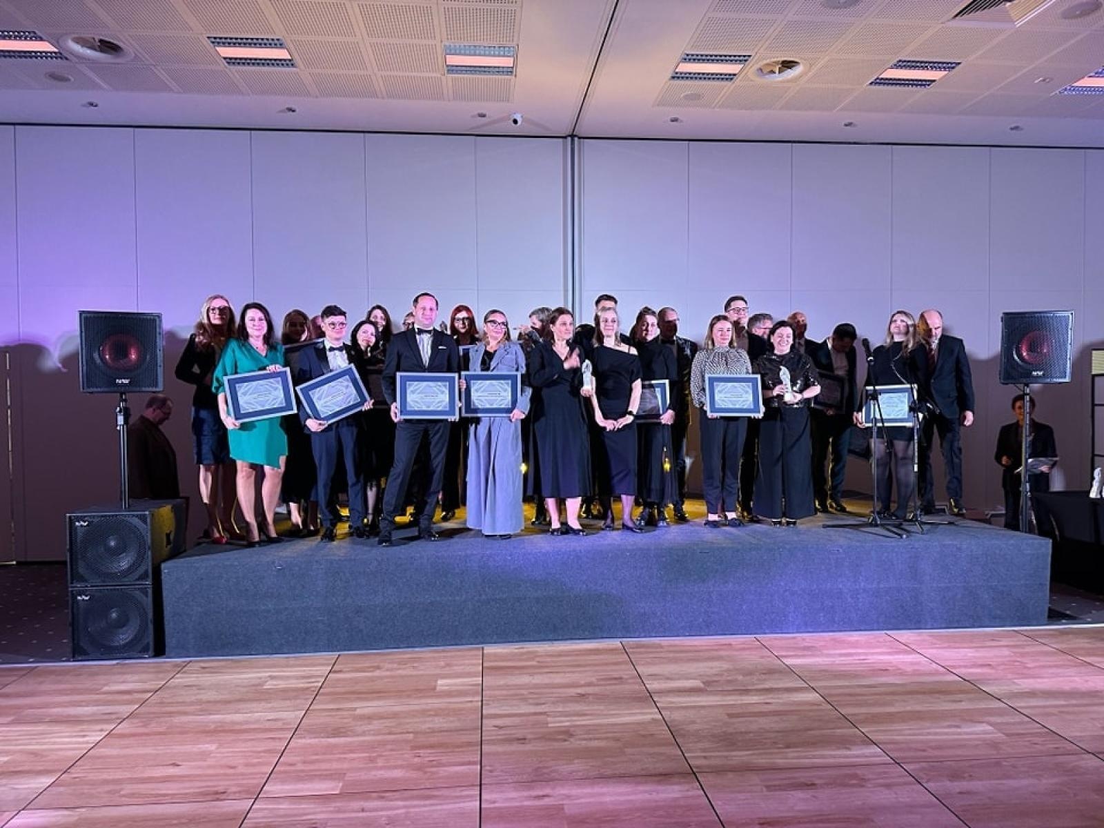 Zdjęcie w galerii na portalu naszwodzislaw.com: Wodzisław Śląski z wyróżnieniem podczas Kryształów PR-u wiadomości z regionu