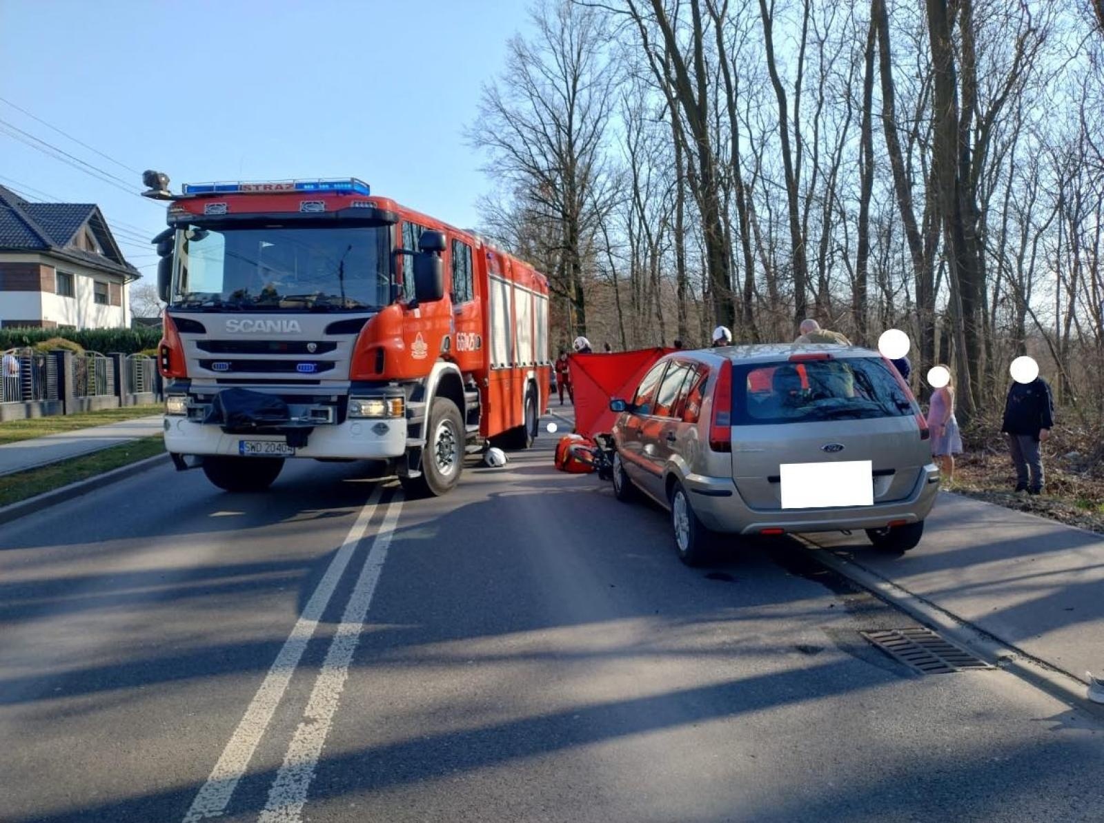 Zdjęcie w galerii na portalu naszwodzislaw.com: Poważny wypadek z udziałem 11-letniego rowerzysty w Gorzycach wiadomości z regionu