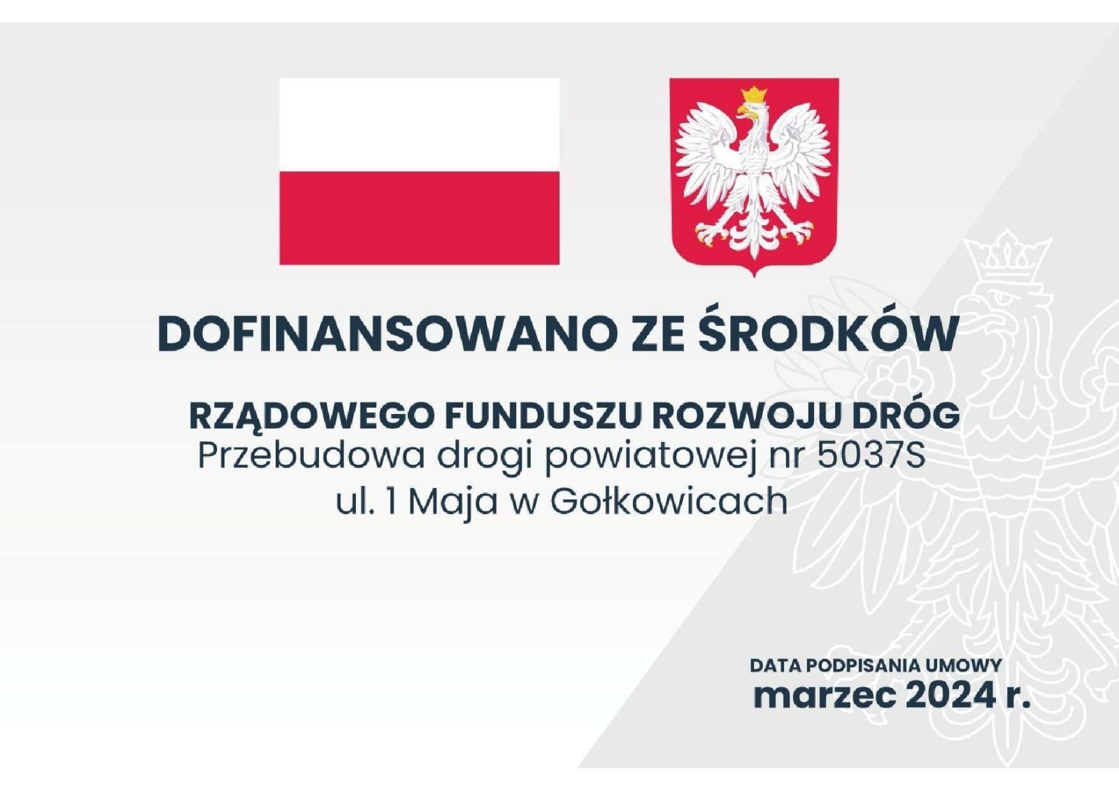 Zdjęcie w galerii na portalu naszwodzislaw.com: Kolejny etap przebudowy ul. 1 Maja w Gołkowicach zakończony wiadomości z regionu