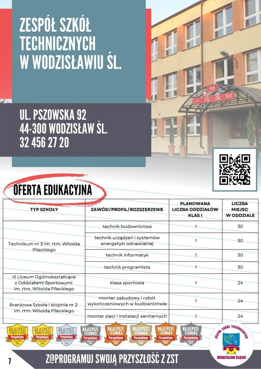 Zdjęcie w galerii na portalu naszwodzislaw.com: Zapoznaj się z ofertą szkół powiatu wodzisławskiego [INFORMATOR NABOROWY] wiadomości z regionu