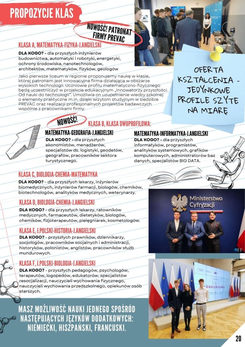 Zdjęcie w galerii na portalu naszwodzislaw.com: Zapoznaj się z ofertą szkół powiatu wodzisławskiego [INFORMATOR NABOROWY] wiadomości z regionu