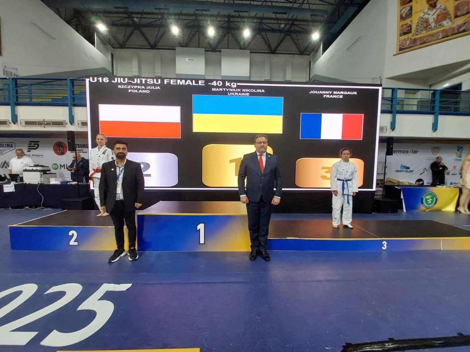 Zdjęcie w galerii na portalu naszwodzislaw.com: Mistrzostwa Europy w ju-jitsu. Julia Szczypka i Alicja Płaczek z medalami wiadomości z regionu