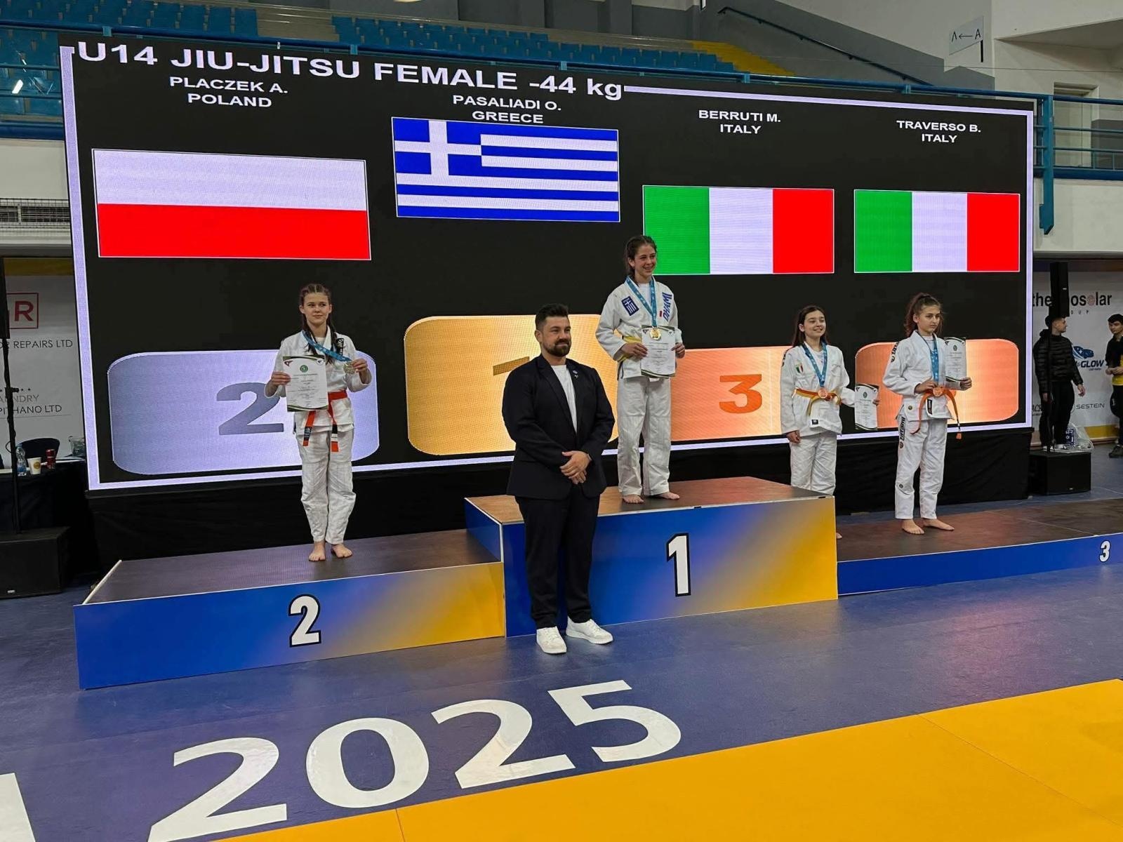 Zdjęcie w galerii na portalu naszwodzislaw.com: Mistrzostwa Europy w ju-jitsu. Julia Szczypka i Alicja Płaczek z medalami wiadomości z regionu
