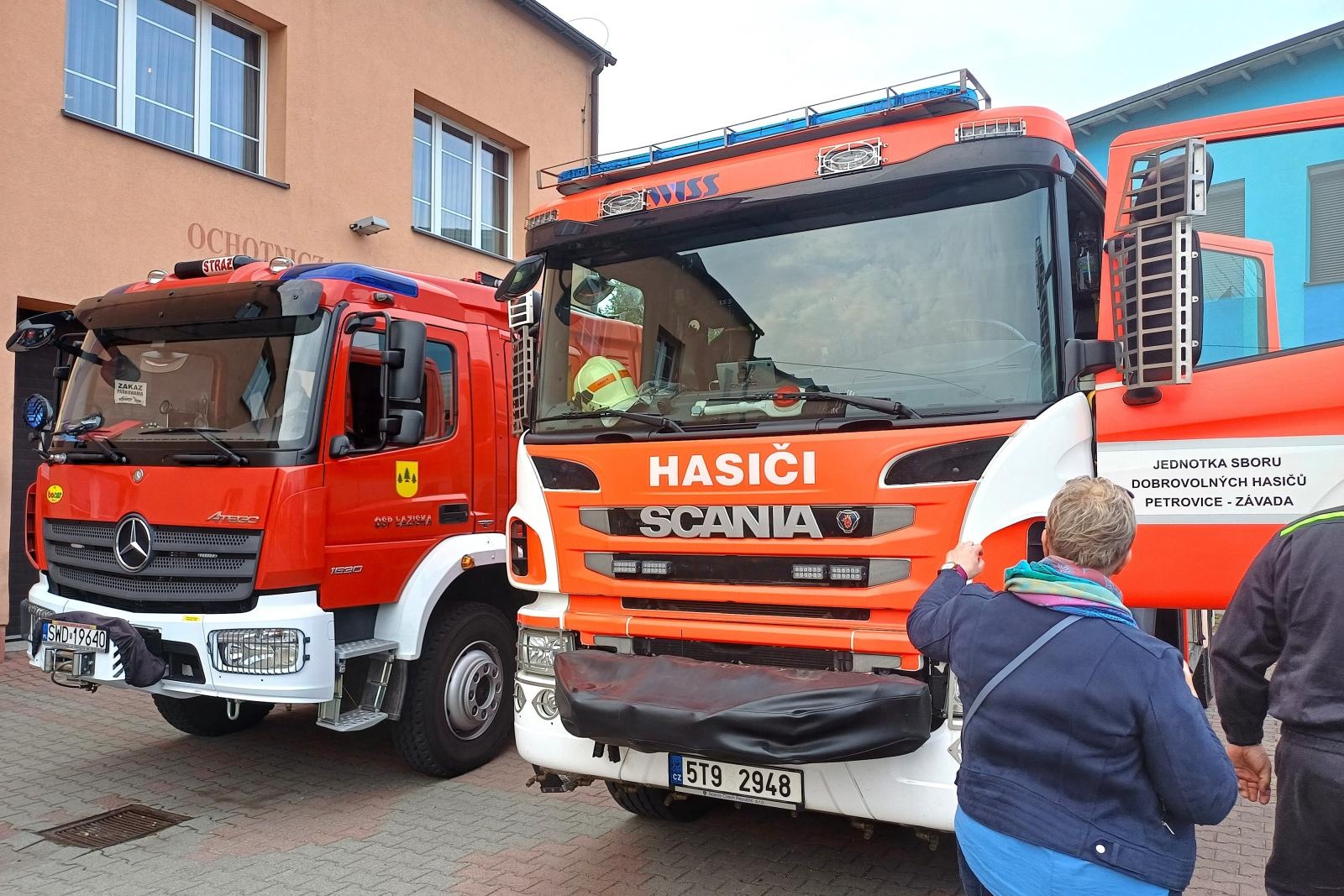 Zdjęcie w galerii na portalu naszwodzislaw.com: Litwini i Łotysze odwiedzili OSP z Gminy Godów. Byli ciekawi efektów współpracy transgranicznej wiadomości z regionu