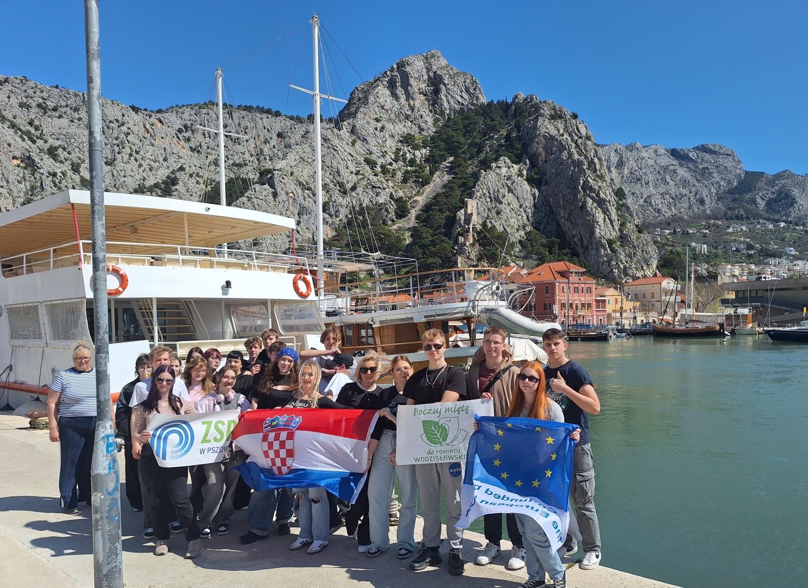 Zdjęcie w galerii na portalu naszwodzislaw.com: Uczniowie ZSP w Pszowie na praktykach w Chorwacji w ramach Erasmus+ wiadomości z regionu