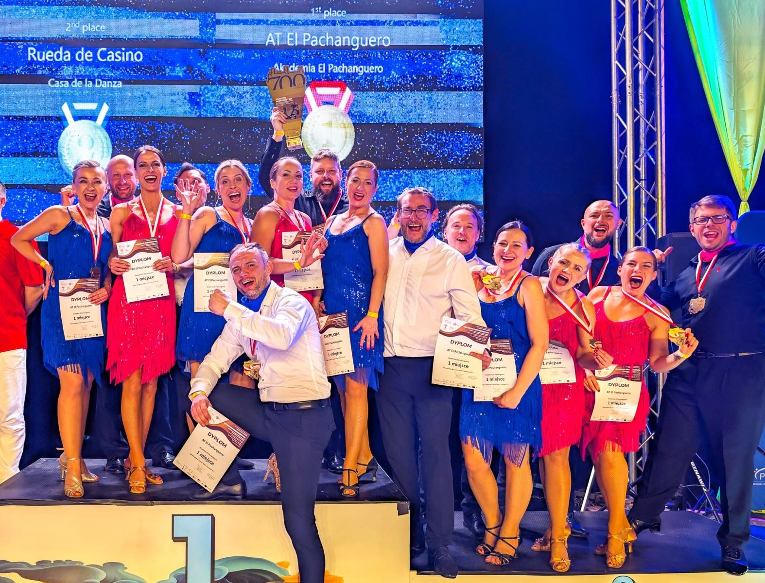Zdjęcie w galerii na portalu naszwodzislaw.com: Akademia Tańca El Pachanguero z siedmioma tytułami mistrzowskimi wiadomości z regionu