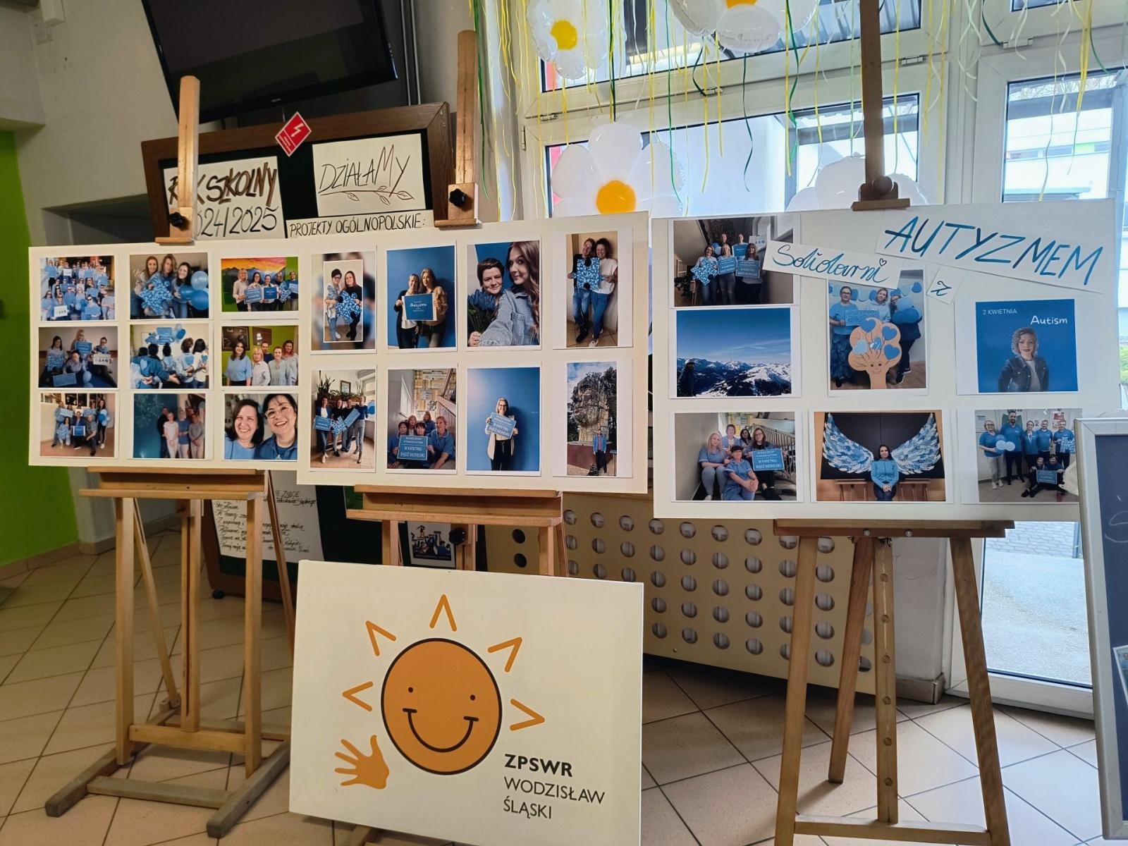 Zdjęcie w galerii na portalu naszwodzislaw.com: Niebieskie igrzyska i niespodziewana wizyta w starostwie na Dzień Świadomości Autyzmu [FOTO] wiadomości z regionu