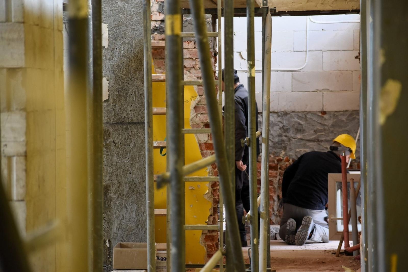 Zdjęcie w galerii na portalu naszwodzislaw.com: Prace przy Orkana w Radlinie idą pełną parą wiadomości z regionu