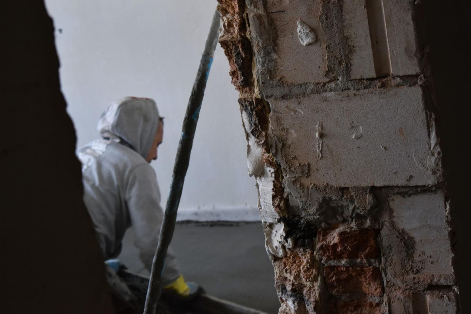 Zdjęcie w galerii na portalu naszwodzislaw.com: Prace przy Orkana w Radlinie idą pełną parą wiadomości z regionu