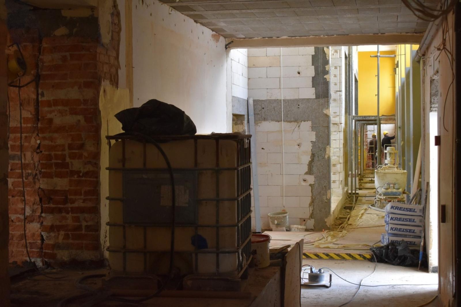 Zdjęcie w galerii na portalu naszwodzislaw.com: Prace przy Orkana w Radlinie idą pełną parą wiadomości z regionu