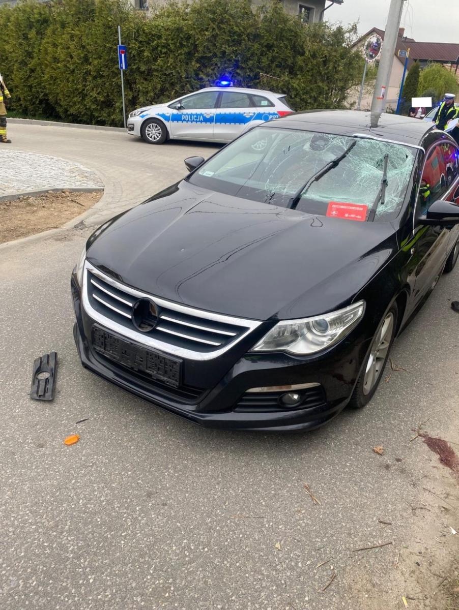 Zdjęcie w galerii na portalu naszwodzislaw.com: Potrącenie w Wodzisławiu Śląskim. Po rannego 14-latka przyleciał śmigłowiec LPR wiadomości z regionu