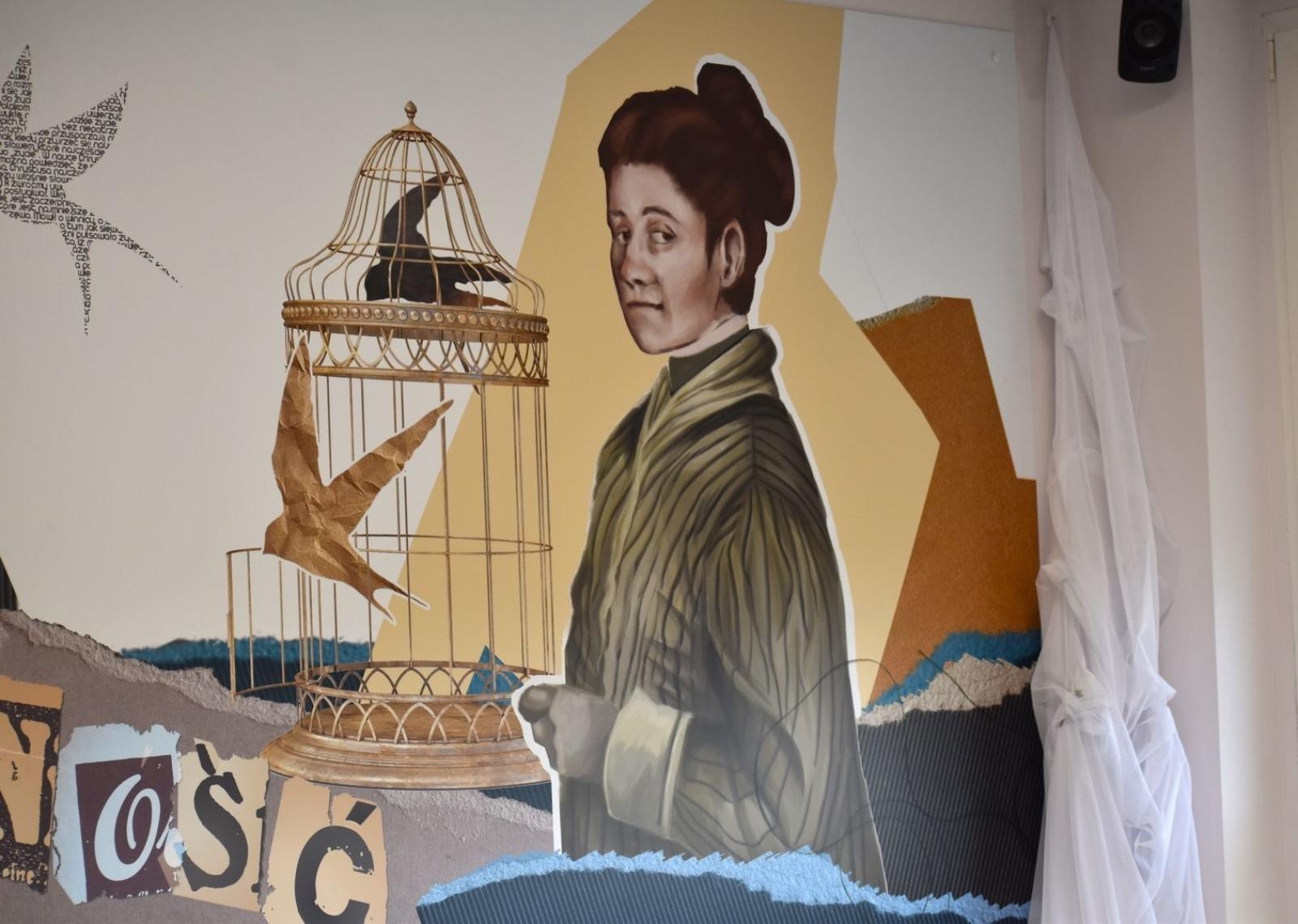 Zdjęcie w galerii na portalu naszwodzislaw.com: Nowa sala w Zespole Szkół Ponadpodstawowych w Wodzisławiu Śląskim hołdem dla Tischnera i Boznańskiej wiadomości z regionu