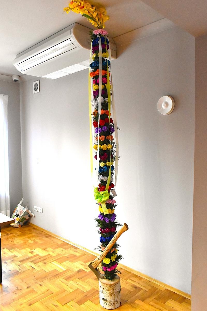 Zdjęcie w galerii na portalu naszwodzislaw.com: Palmy, maszkety, pisanki i złoty jubileusz chóru Melodia. Niedziela Palmowa w Skrbeńsku za nami wiadomości z regionu