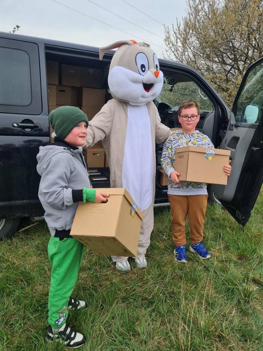 Zdjęcie w galerii na portalu naszwodzislaw.com: W Bełsznicy szukali wielkanocnego zająca [FOTO] wiadomości z regionu