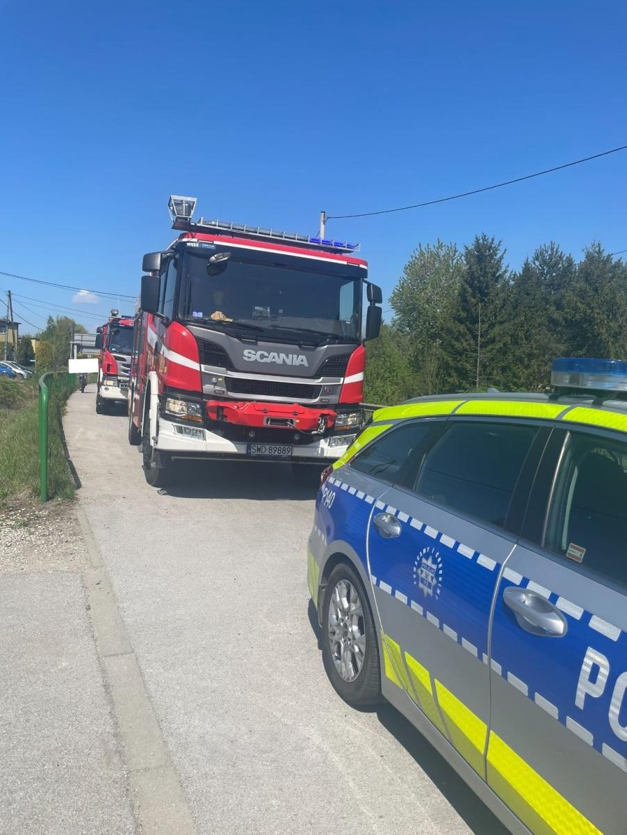 Zdjęcie w galerii na portalu naszwodzislaw.com: VW wjechał w tył fiata w Mszanie wiadomości z regionu