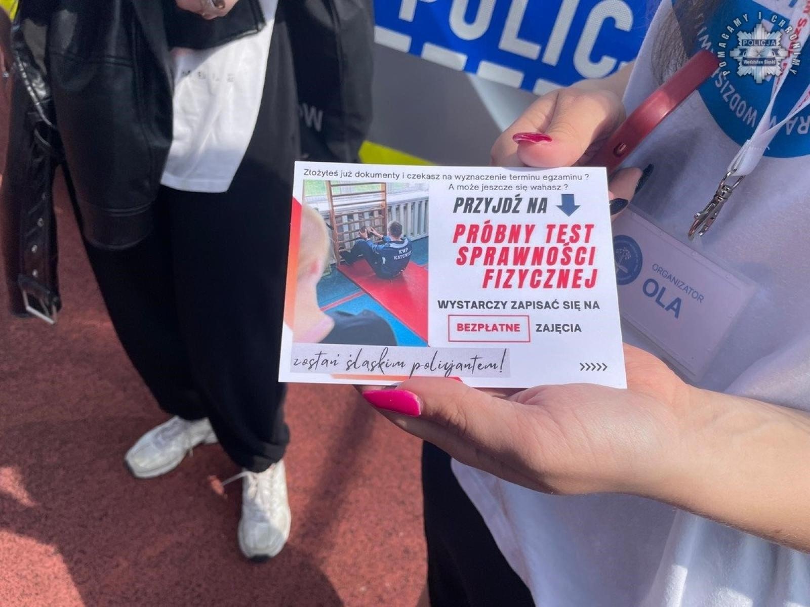 Zdjęcie w galerii na portalu naszwodzislaw.com: Targi edukacyjne z udziałem wodzisławskich policjantów wiadomości z regionu