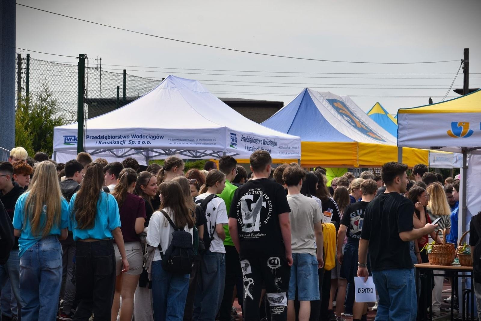 Zdjęcie w galerii na portalu naszwodzislaw.com: Powiatowe Targi Edukacyjne. Szkoły zaprezentowały swoją ofertę [FOTO i WIDEO] wiadomości z regionu