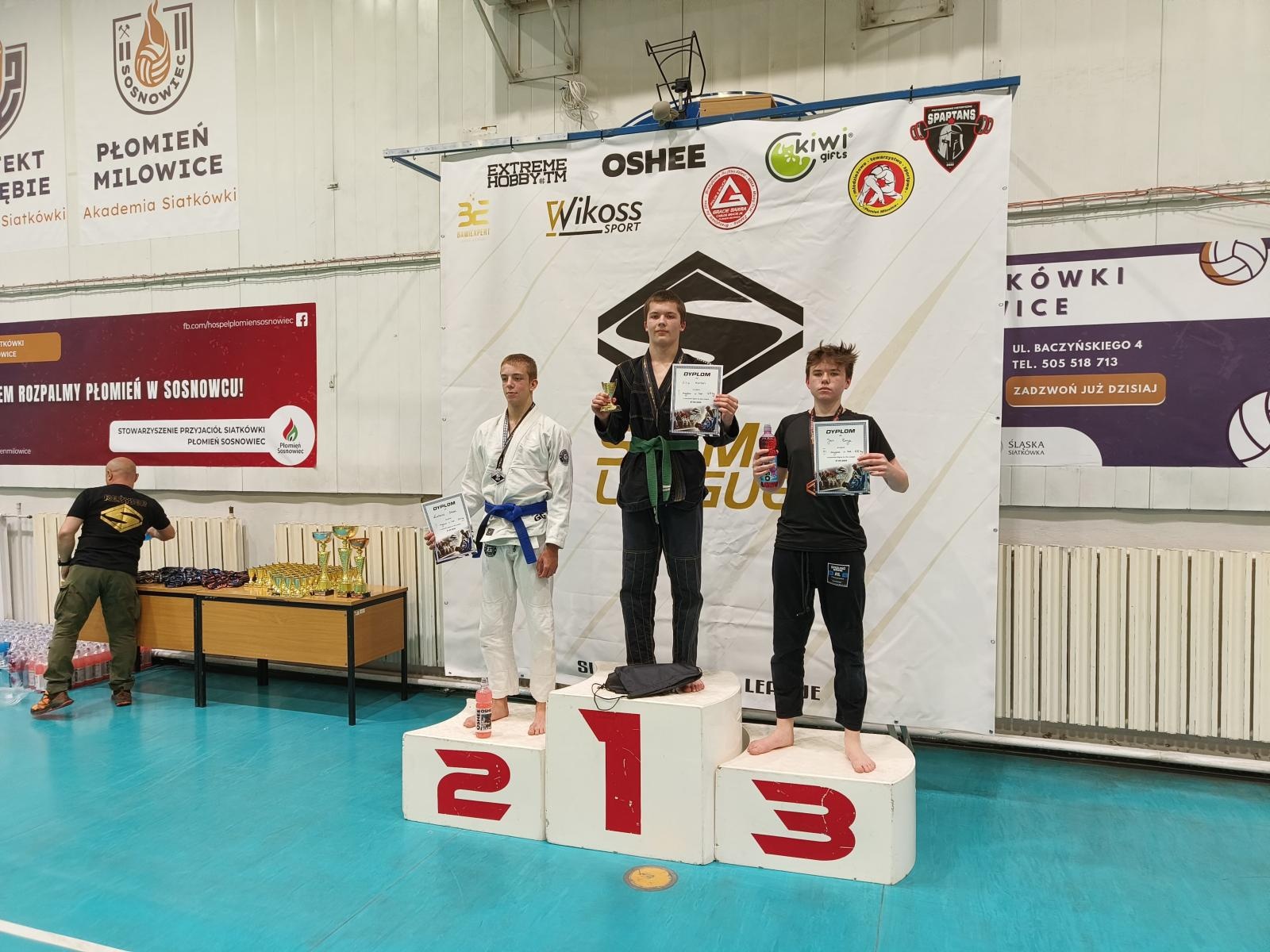 Zdjęcie w galerii na portalu naszwodzislaw.com: Medale zawodników Octagon Team Junior na Sigma Jiu Jitsu League wiadomości z regionu