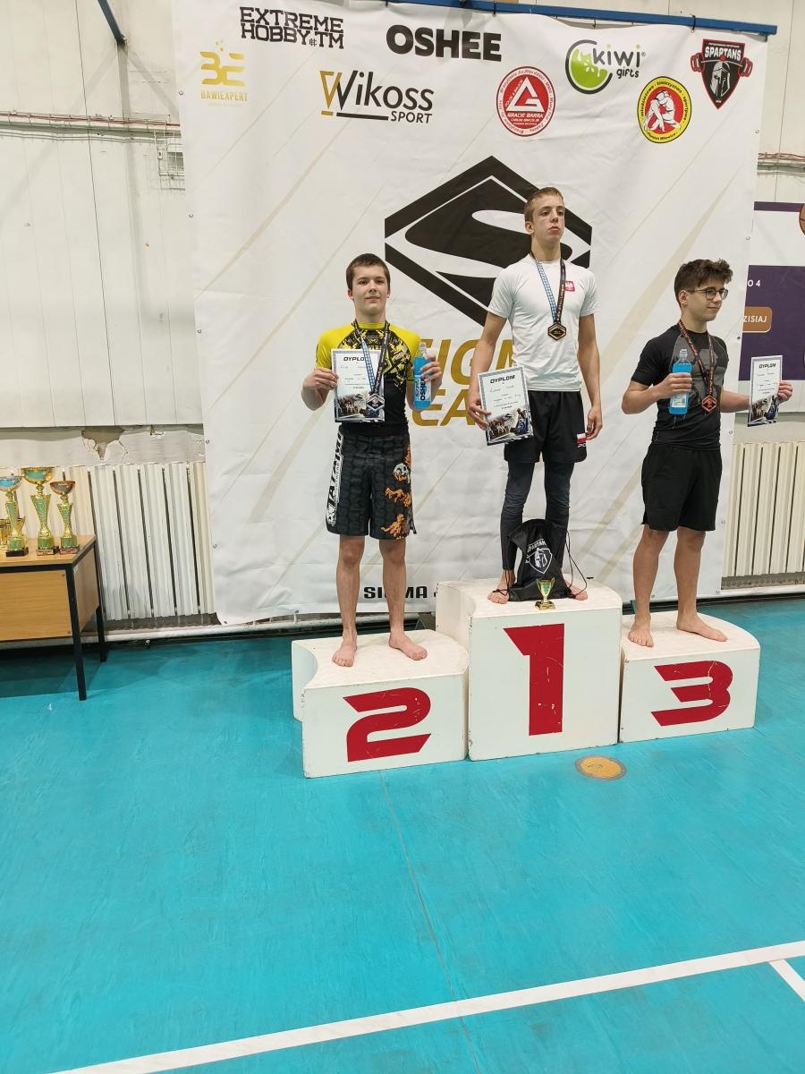 Zdjęcie w galerii na portalu naszwodzislaw.com: Medale zawodników Octagon Team Junior na Sigma Jiu Jitsu League wiadomości z regionu